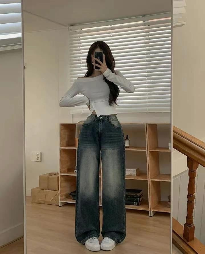 KR BUTTON SLASH TOP (3 COLORS)