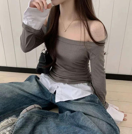 KR LAYER SHIRT TOP (3 COLORS)