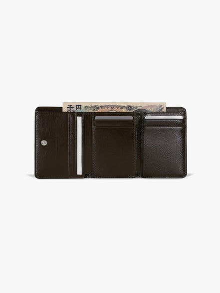 fennec - TRIANGLE COIN POCKET WALLET (ESPRESSO)
