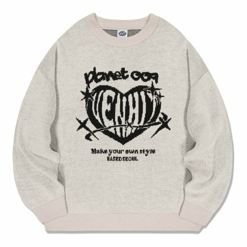 (預訂) VENHIT -  PLANET KNIT IVORY