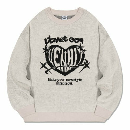 (預訂) VENHIT -  PLANET KNIT IVORY