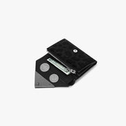 MATT TRIANGLE WALLET (LEOPARD BLACK)