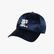 [JENNIE同款] [RIIZE WOOBIN同款] LMC - GOTHIC SATIN 6PANEL CAP (navy)