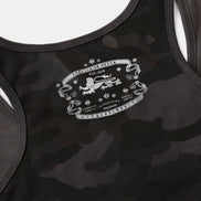 bad blood - Mystic Tank Slim Fit (Black Camo)