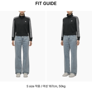 Adidas crop knit jacket (black)