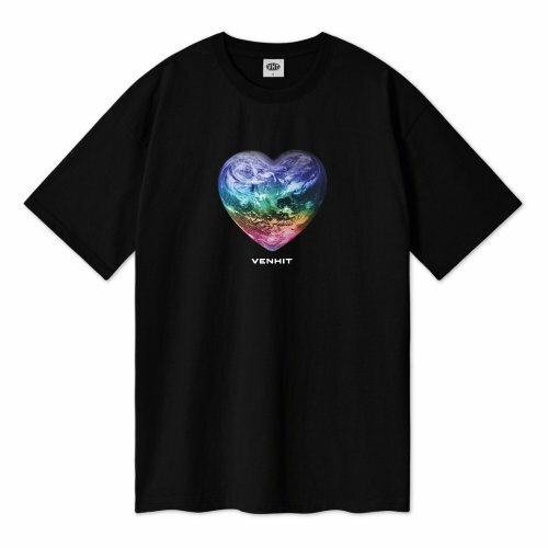 VENHIT - RAINBOW HEART TEE 3 COLORS