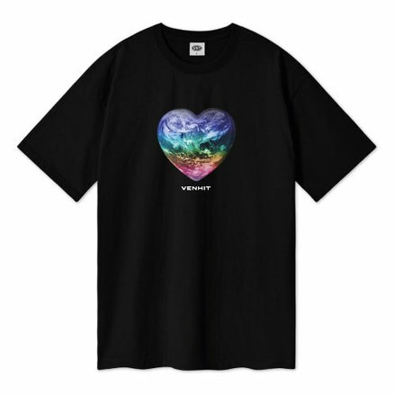 VENHIT - RAINBOW HEART TEE 3 COLORS