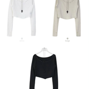 KR MINI BALLS TOP WITH NECKLACE