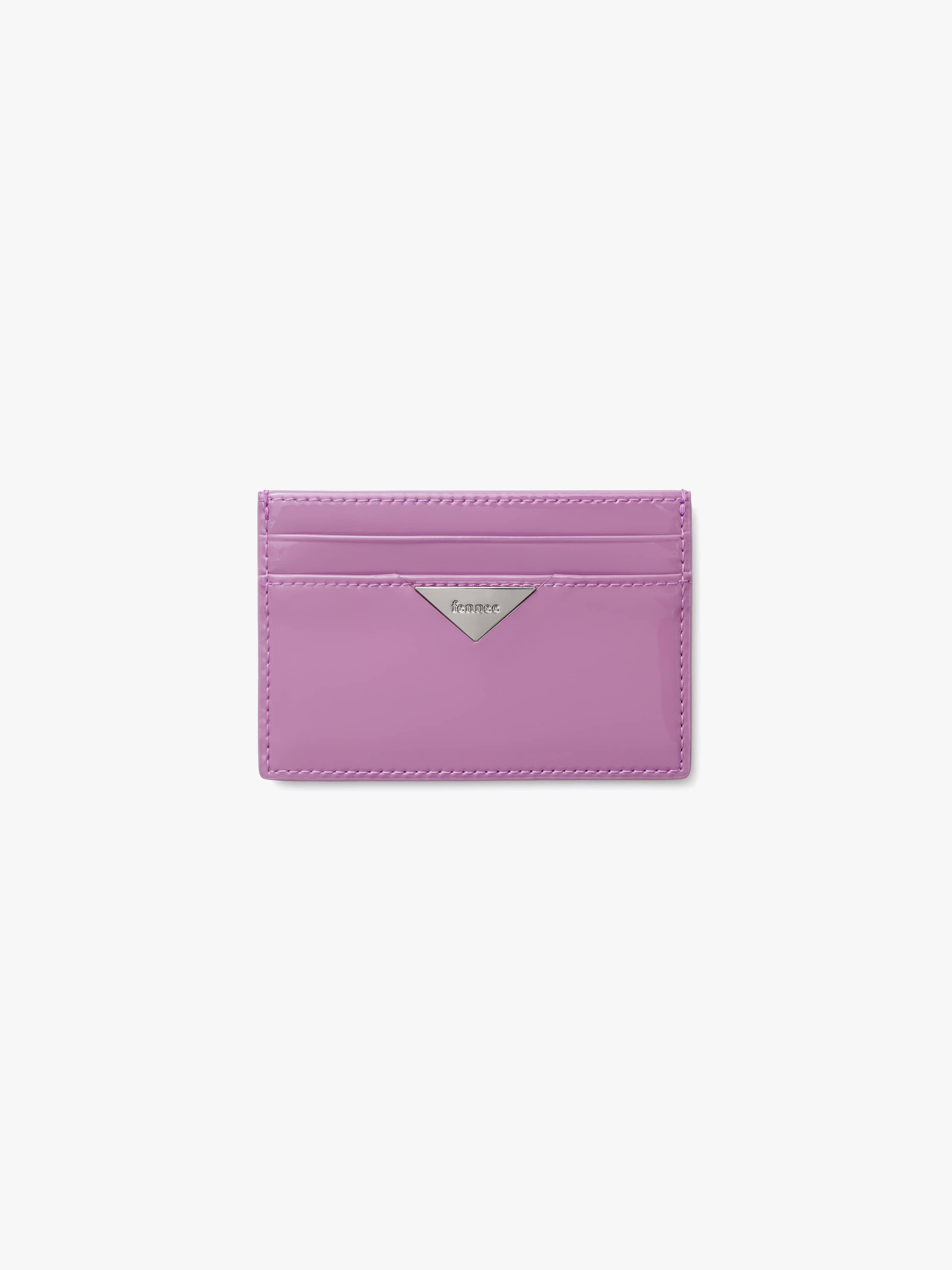 TRIANGLE SLIT CARD HOLDER (MAUVE)