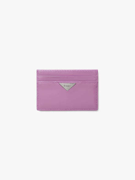 TRIANGLE SLIT CARD HOLDER (MAUVE)