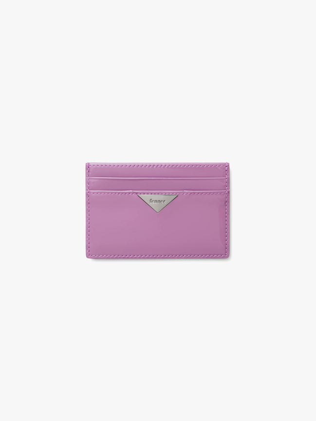 TRIANGLE SLIT CARD HOLDER (MAUVE)