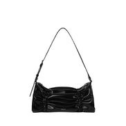 (liz同款) Pleats Bag (Black)