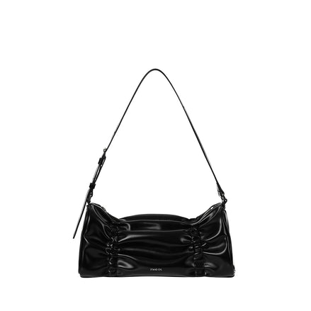 (liz同款) Pleats Bag (Black)
