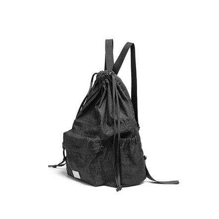 DRAWSTRING BACKPACK (GREY)