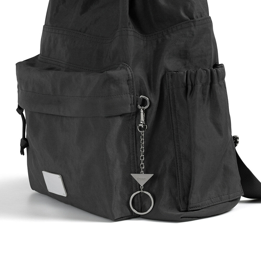 DRAWSTRING BACKPACK (GREY)