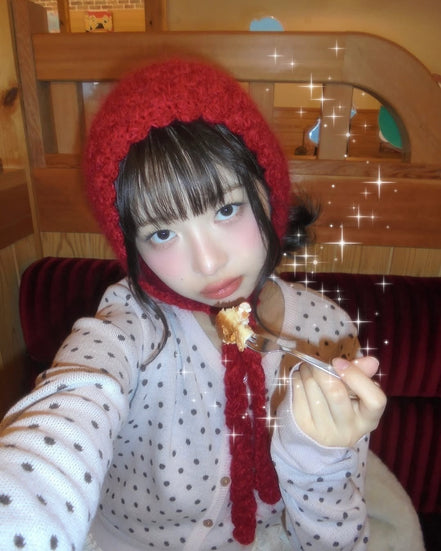 (REI同款) sculptor - Polka Dot Cardigan Baby (Pink/Brown)