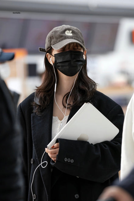 [KARINA同款] Carlyn - new logo washed cap (6 colors)