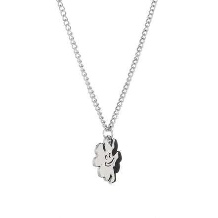 Almost Blue - CLOVER SMILE NECKLACE