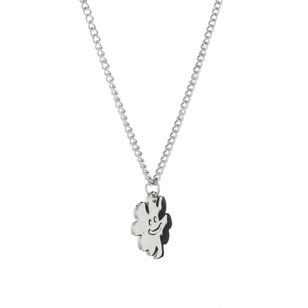 Almost Blue - CLOVER SMILE NECKLACE