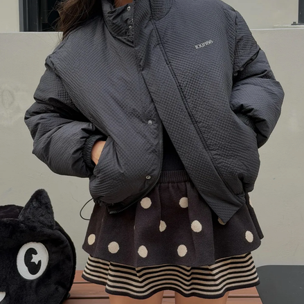 youhee - SORBET PUFFER (BLACK)