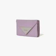 CRINKLE HALFMOON MINI WALLET (MAUVE)