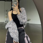 KR MIXED CROP CARDIGAN (5 COLORS)