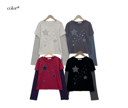 KR STARS STRIPE TSHIRT (4 COLORS)