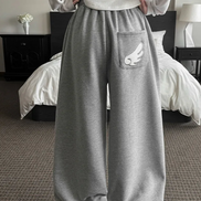 KR ANGEL WING FLEECE PANTS (4 COLORS)