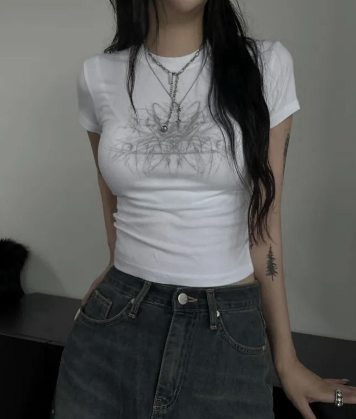 KR MESSIE HEART TEE (4 COLORS)
