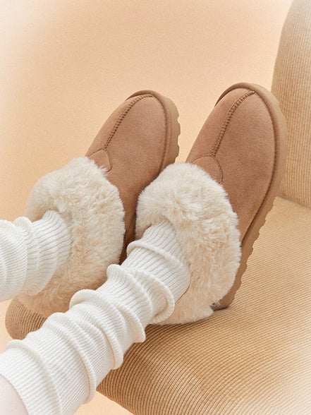 SHOOPEN - SUEDE FLEECE SLIP ON (4 COLORS)