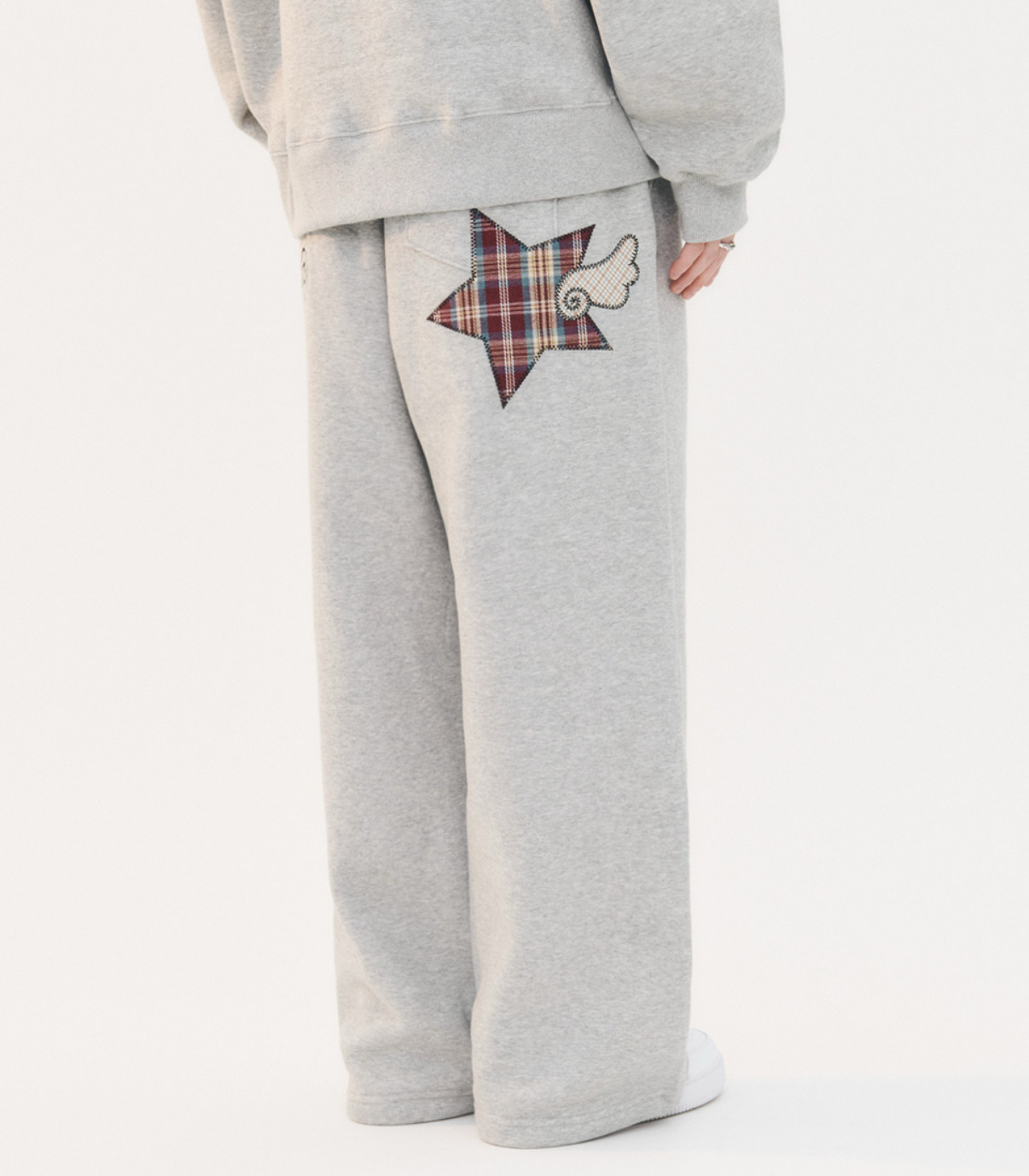 Angel Star Patch Pants (Melange)