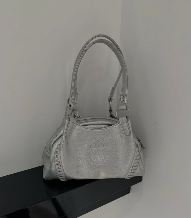 as"on - bonita mini bag (silver)