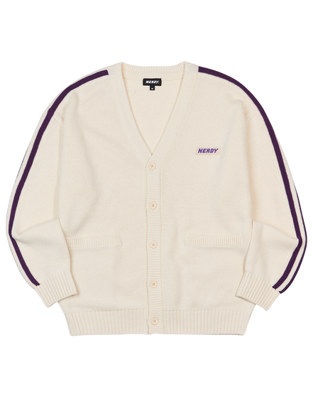 (現貨) NERDY - NY CARDIGAN (CREAM)