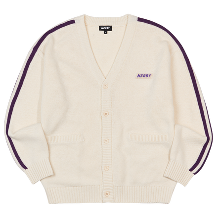 (現貨) NERDY - NY CARDIGAN (CREAM)