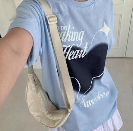 KR ‘NO BREAKING HEART’ UNISEX TEE (3 COLORS)