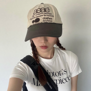 AEAE Web Logo 5pannel Cap [Charcoal/Moca]