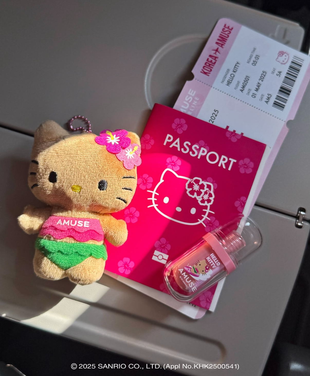 amuse 黑皮 hello kitty掛飾