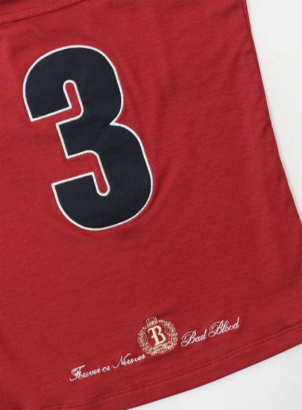 bad blood - Classic Logo Tube Top (Red)