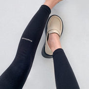 MUAHMUAH- ONE POINT LOGO LEGGINGS