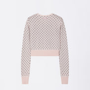 (REI同款) sculptor - Polka Dot Cardigan Baby (Pink/Brown)