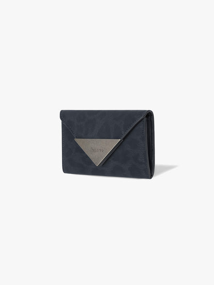 TRIANGLE NAME POCKET (LEOPARD NAVY)