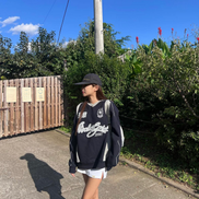 MAHAGRID TRACK SWEATSHIRT NAVY