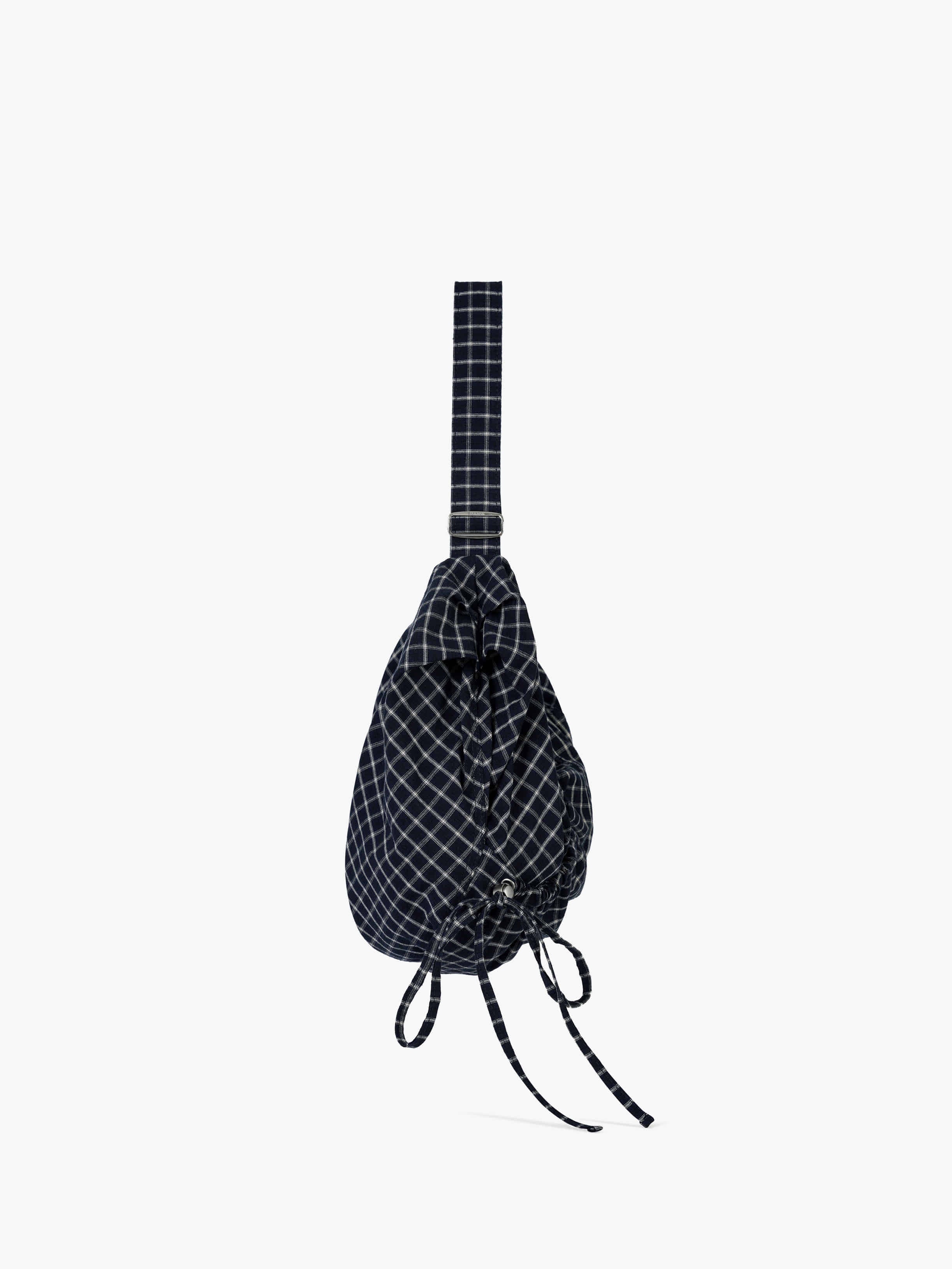 (sakura同款) LASSIE BAG (CHECK NAVY)