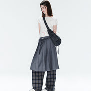 (sakura同款) LASSIE BAG (CHECK NAVY)