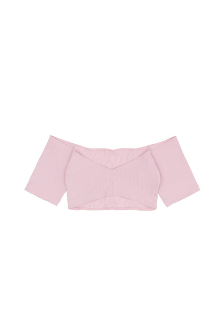 SCULPTOR - Bivious Underboob Crop Top (Pink)
