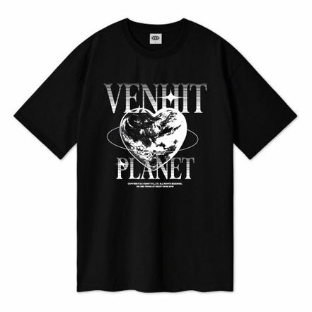 VENHIT - BLACK PLANET TEE 5 COLORS