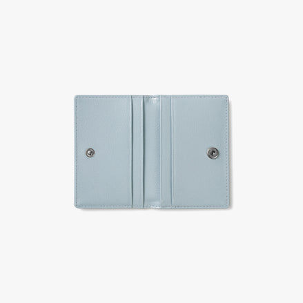 CRINKLE SOFT CARD CASE (HAZE BLUE)