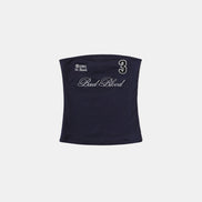 bad blood - Classic Logo Tube Top (Navy)