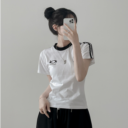 (現貨) KR TRAINING CROP TSHIRT (2COLORS)