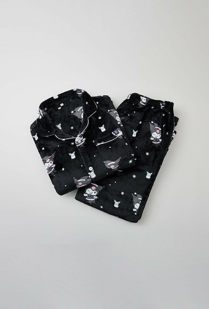 SPAO X KUROMI 毛毛睡衣
